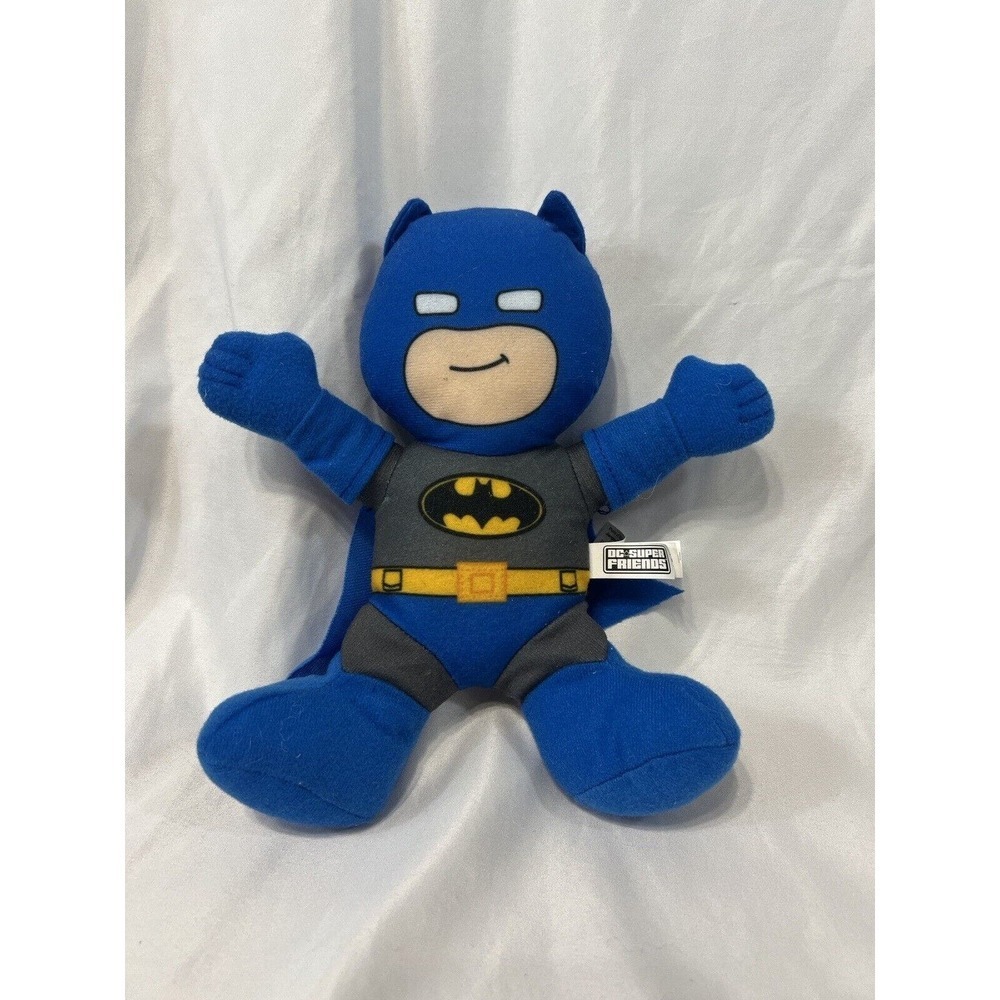 8" DC Super Friends Blue Batman Plush Stuffed Doll Toy Factory